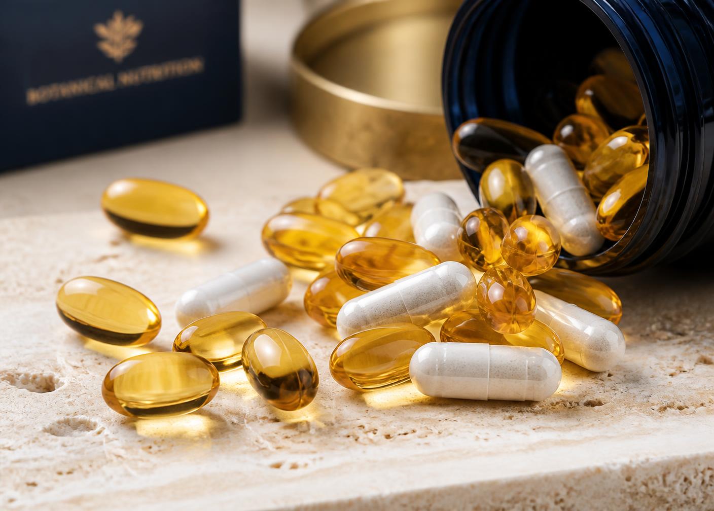 ProVital plant-based softgels and capsules